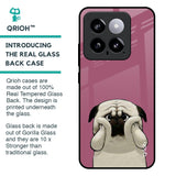 Funny Pug Face Glass Case For Mi 14