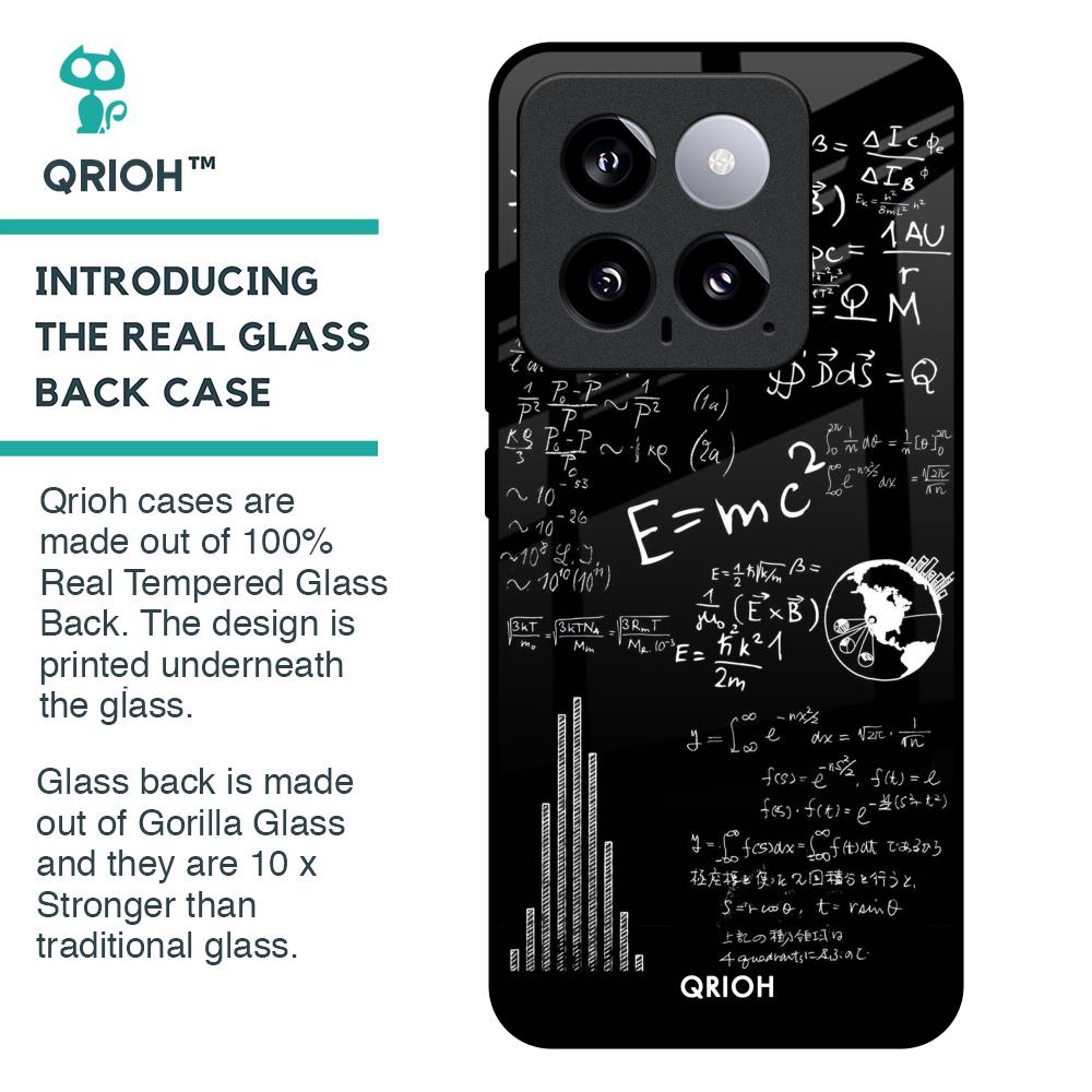 Funny Math Glass Case for Mi 14
