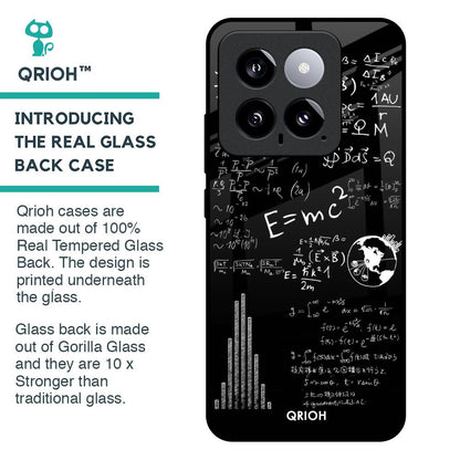 Funny Math Glass Case for Mi 14