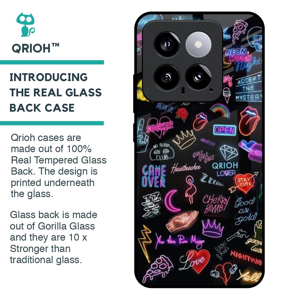 Accept The Mystery Glass Case for Mi 14