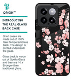 Black Cherry Blossom Glass Case for Mi 14