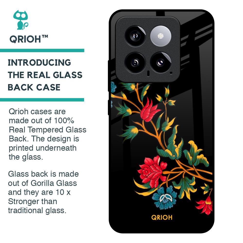 Dazzling Art Glass Case for Mi 14