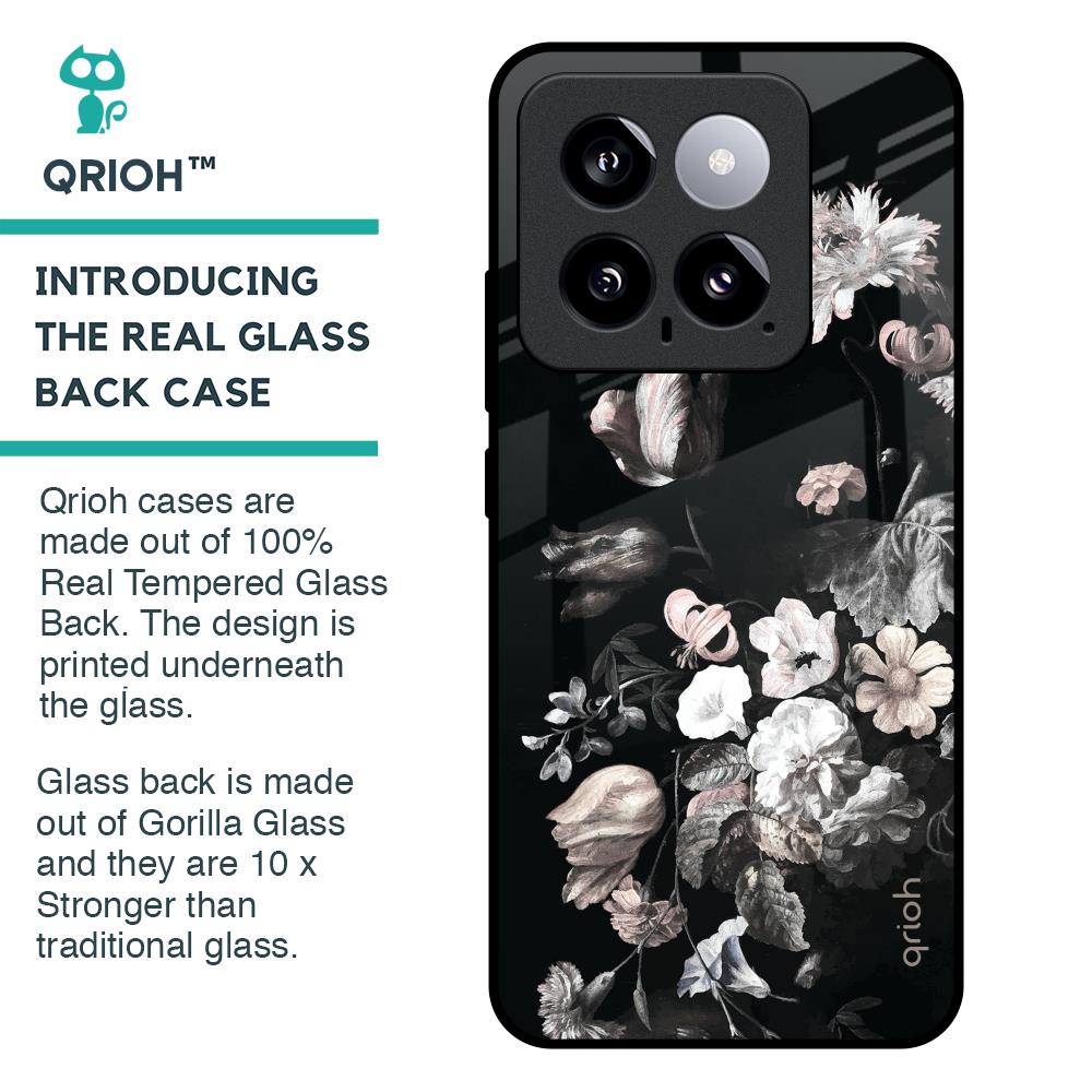 Artistic Mural Glass Case for Mi 14