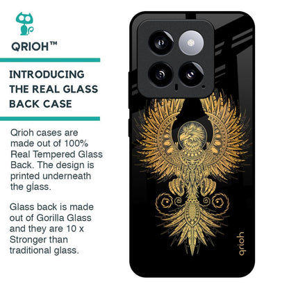 Mythical Phoenix Art Glass Case for Mi 14
