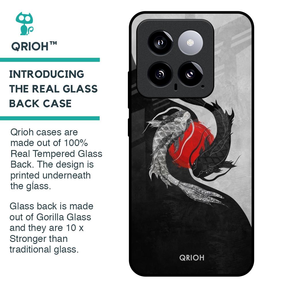 Japanese Art Glass Case for Mi 14