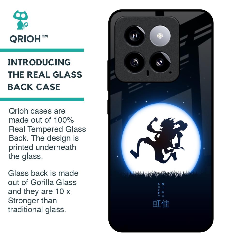 Luffy Nika Glass Case for Mi 14