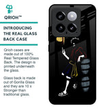 Luffy Line Art Glass Case for Mi 14