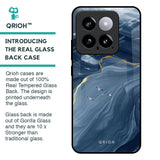Deep Ocean Marble Glass Case for Mi 14