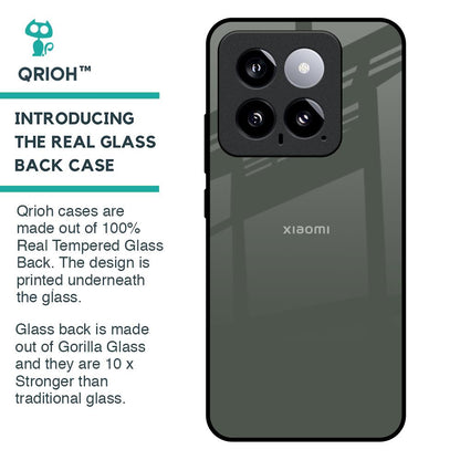 Charcoal Glass Case for Mi 14
