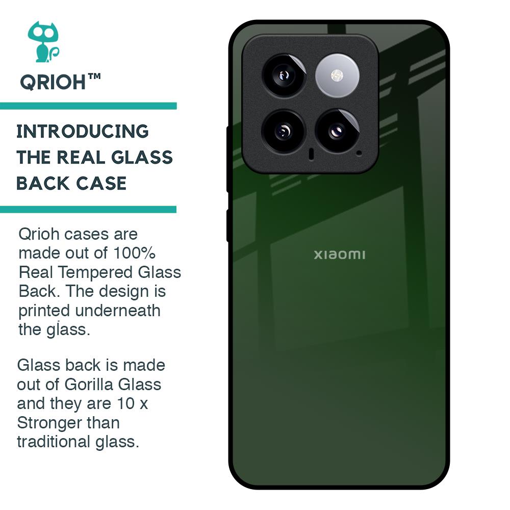 Deep Forest Glass Case for Mi 14