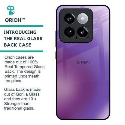 Ultraviolet Gradient Glass Case for Mi 14