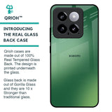 Green Grunge Texture Glass Case for Mi 14