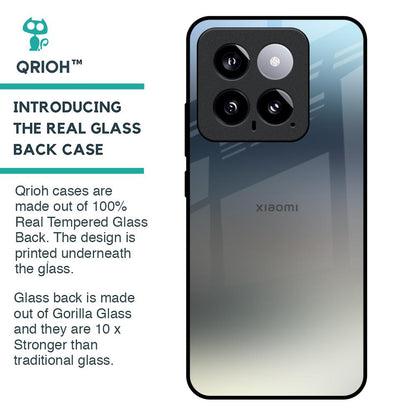 Tricolor Ombre Glass Case for Mi 14