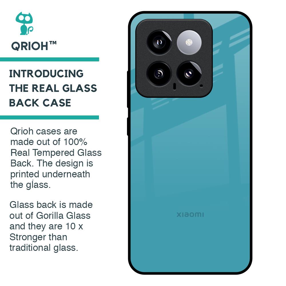 Oceanic Turquiose Glass Case for Mi 14