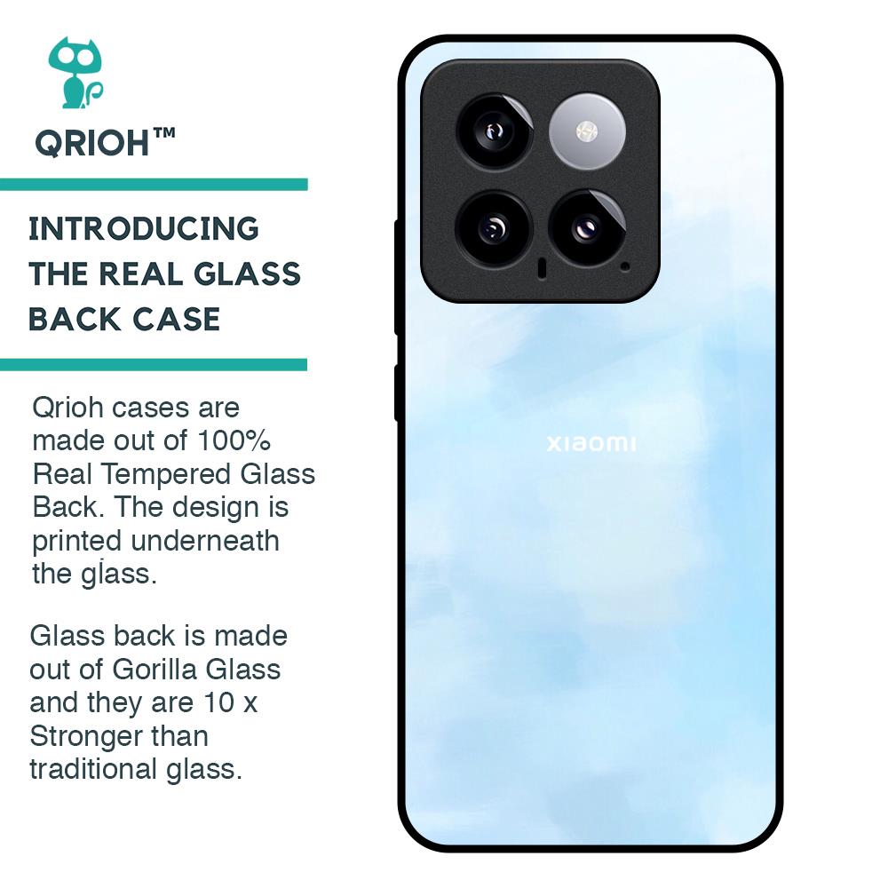 Bright Sky Glass Case for Mi 14