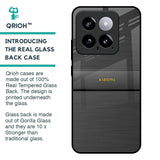 Grey Metallic Glass Case For Mi 14