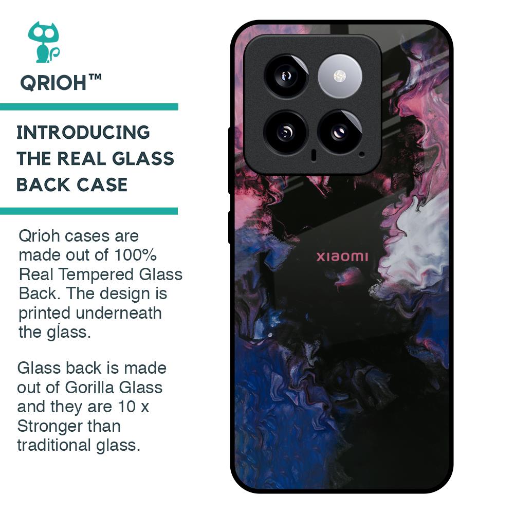Smudge Brush Glass case for Mi 14