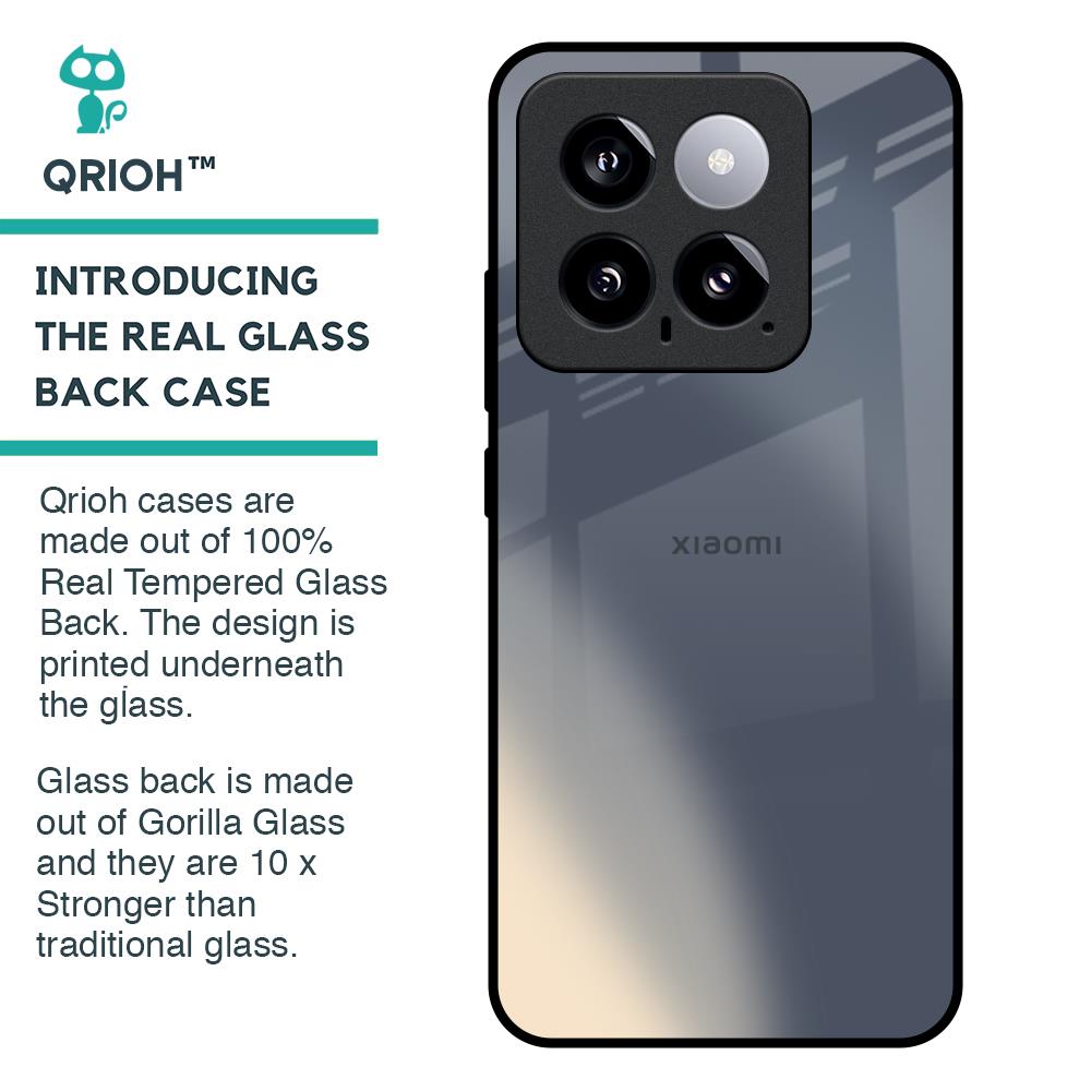 Metallic Gradient Glass Case for Mi 14
