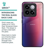Multi Shaded Gradient Glass Case for Mi 14