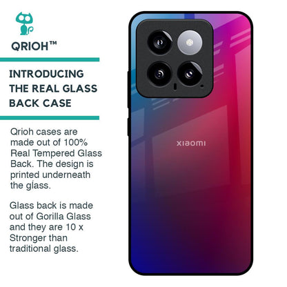 Magical Color Shade Glass Case for Mi 14