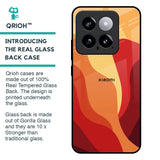 Magma Color Pattern Glass Case for Mi 14