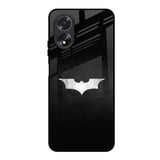 Super Hero Logo Oppo A18 Glass Back Cover Online