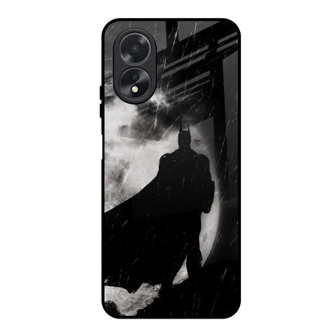 Dark Warrior Hero Oppo A18 Glass Back Cover Online