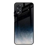 Black Aura Oppo A18 Glass Back Cover Online
