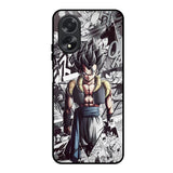 Dragon Anime Art Oppo A18 Glass Back Cover Online