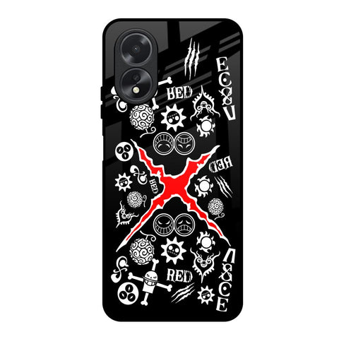 Red Zone Oppo A18 Glass Back Cover Online