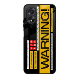 Aircraft Warning Oppo A18 Glass Back Cover Online