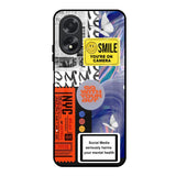 Smile for Camera Oppo A18 Glass Back Cover Online