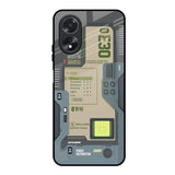 Art Station Oppo A18 Glass Back Cover Online