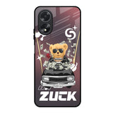 Money Madness Oppo A18 Glass Back Cover Online