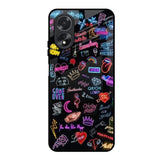 Accept The Mystery Oppo A18 Glass Back Cover Online