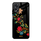 Dazzling Art Oppo A18 Glass Back Cover Online