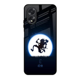 Luffy Nika Oppo A18 Glass Back Cover Online