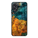 Architecture Map Oppo A18 Glass Back Cover Online