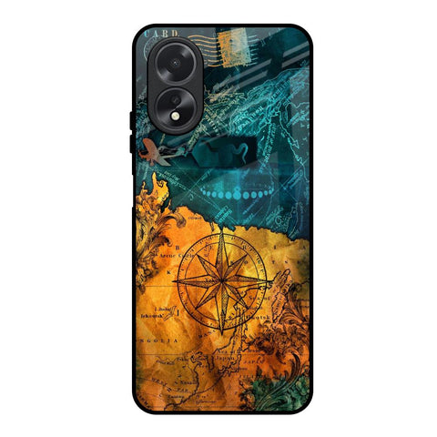 Architecture Map Oppo A18 Glass Back Cover Online