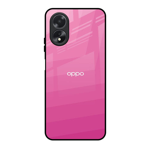 Pink Ribbon Caddy Oppo A18 Glass Back Cover Online