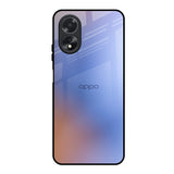 Blue Aura Oppo A18 Glass Back Cover Online