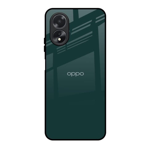 Olive Oppo A18 Glass Back Cover Online