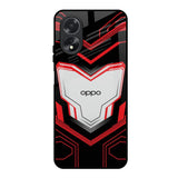 Quantum Suit Oppo A18 Glass Back Cover Online