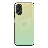 Mint Green Gradient Oppo A18 Glass Back Cover Online
