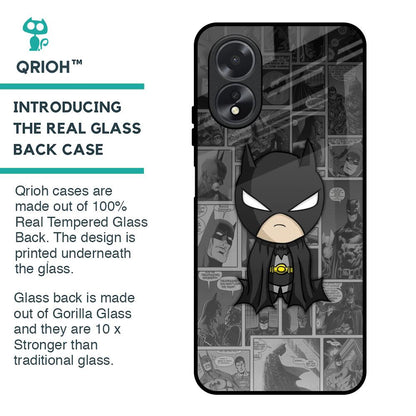 Cartoon Art Glass Case for Oppo A18