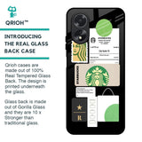 Coffee Latte Glass Case for Oppo A18