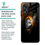 Ombre Krishna Glass Case for Oppo A18