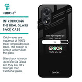 Error Glass Case for Oppo A18