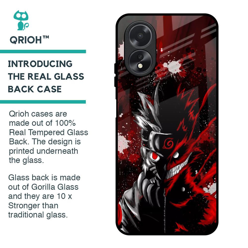 Dark Character Glass Case for Oppo A18