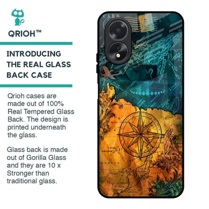 Architecture Map Glass Case for Oppo A18